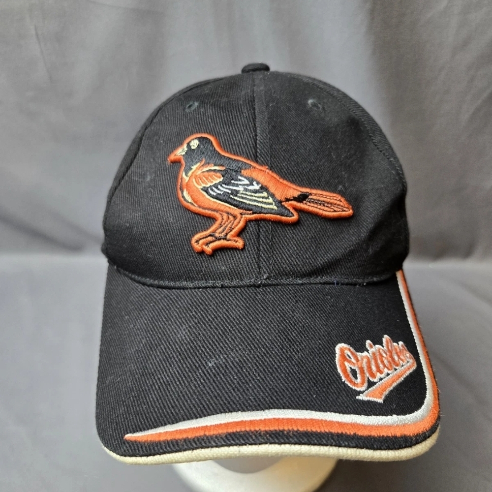 Baltimore Orioles American Needle Strapback Hat Black MLB Adjustable Cap